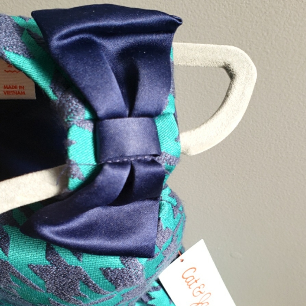 Cat & Jack Houndtooth Holiday Dress - Picture 5 of 8